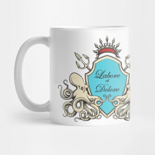 Coat of Arms with Octopus and Tridents Mug